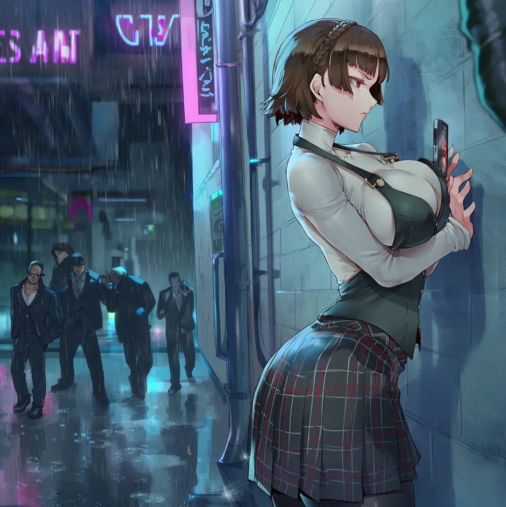 SunGodManGa Makoto Niijima Persona 5 604p - Image 27