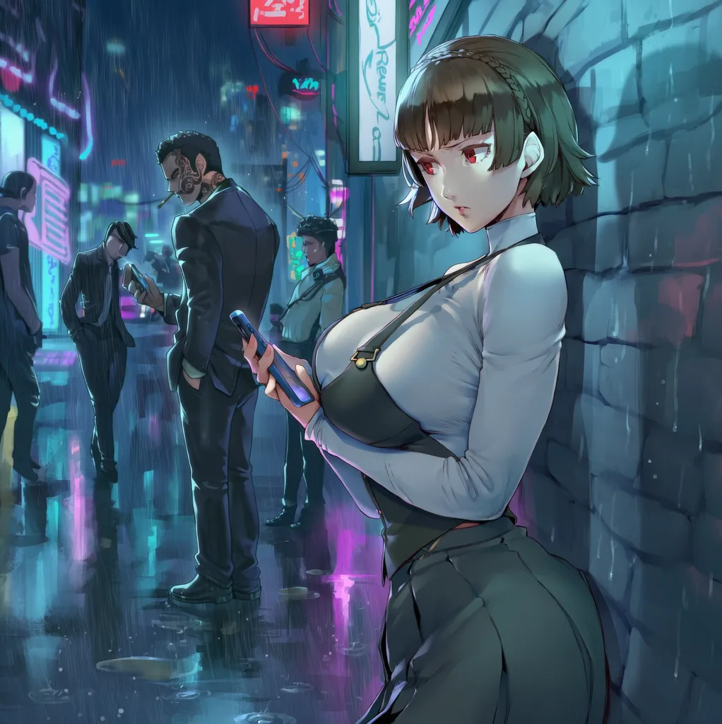 SunGodManGa Makoto Niijima Persona 5 604p - Image 28