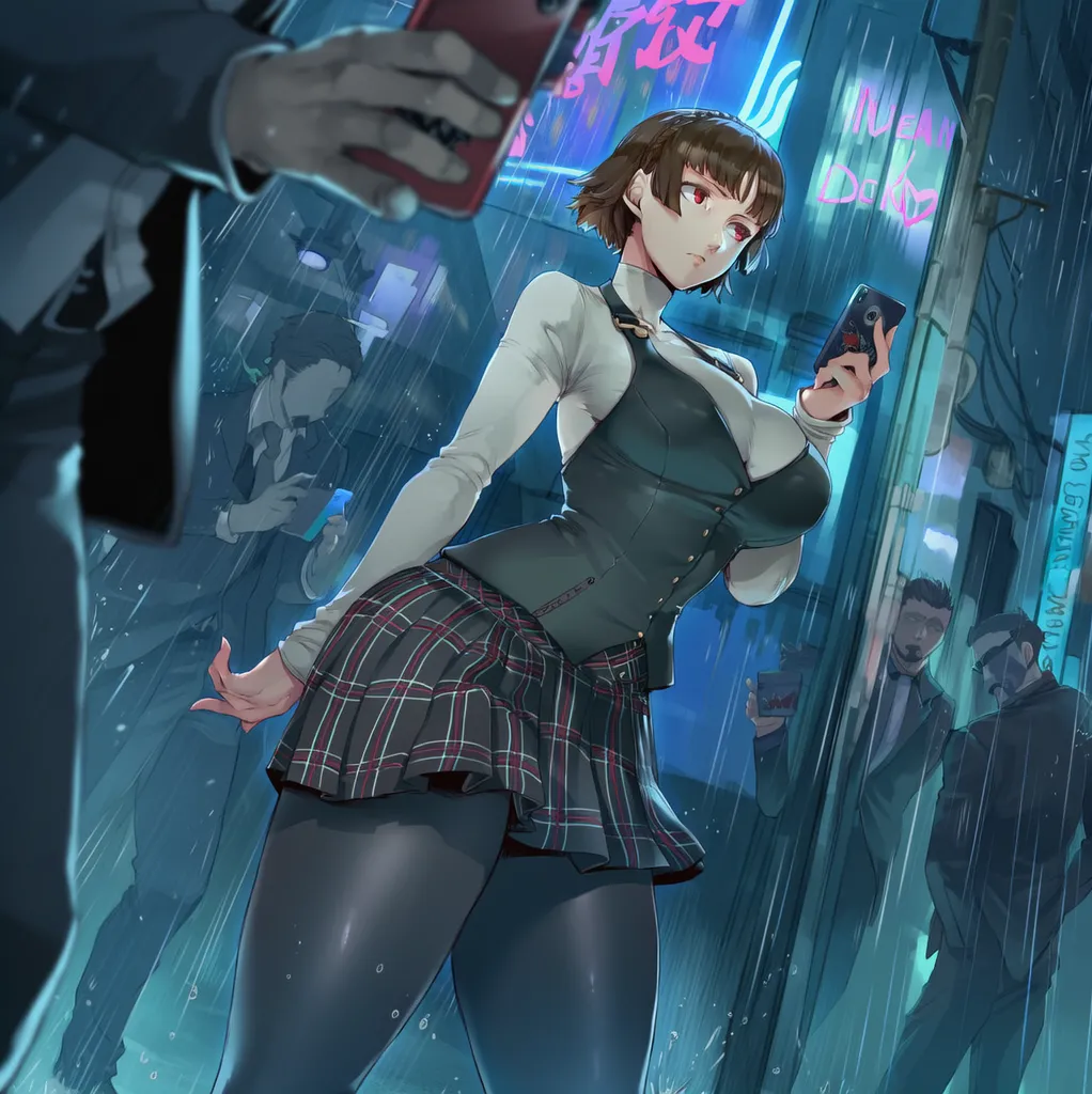 SunGodManGa Makoto Niijima Persona 5 604p - Image 30