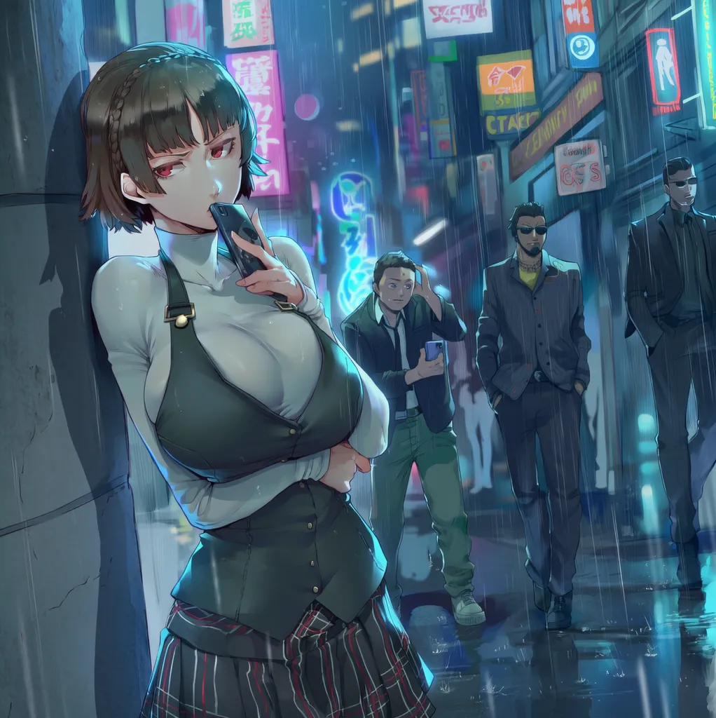 SunGodManGa Makoto Niijima Persona 5 604p - Image 31