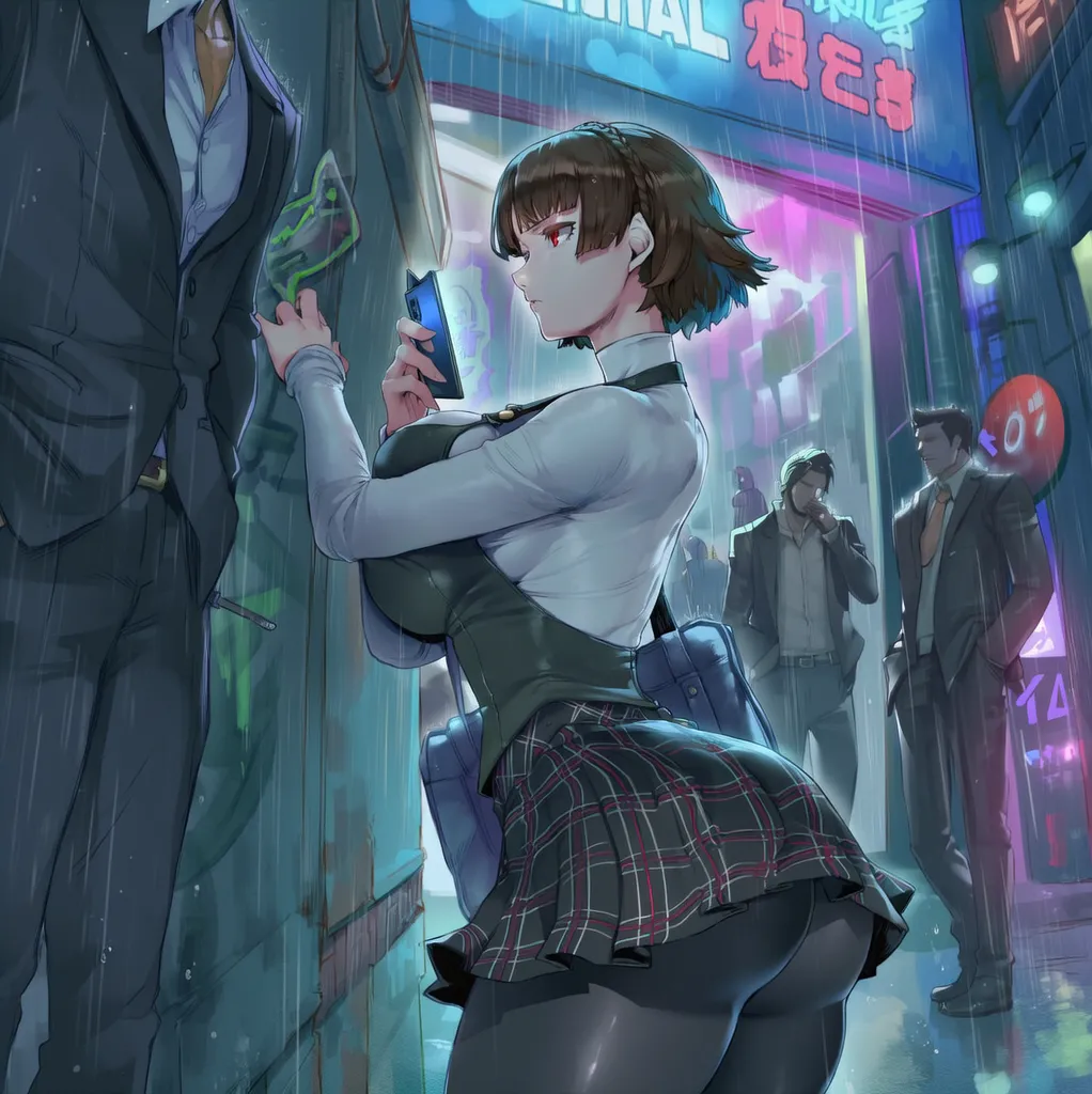 SunGodManGa Makoto Niijima Persona 5 604p - Image 33