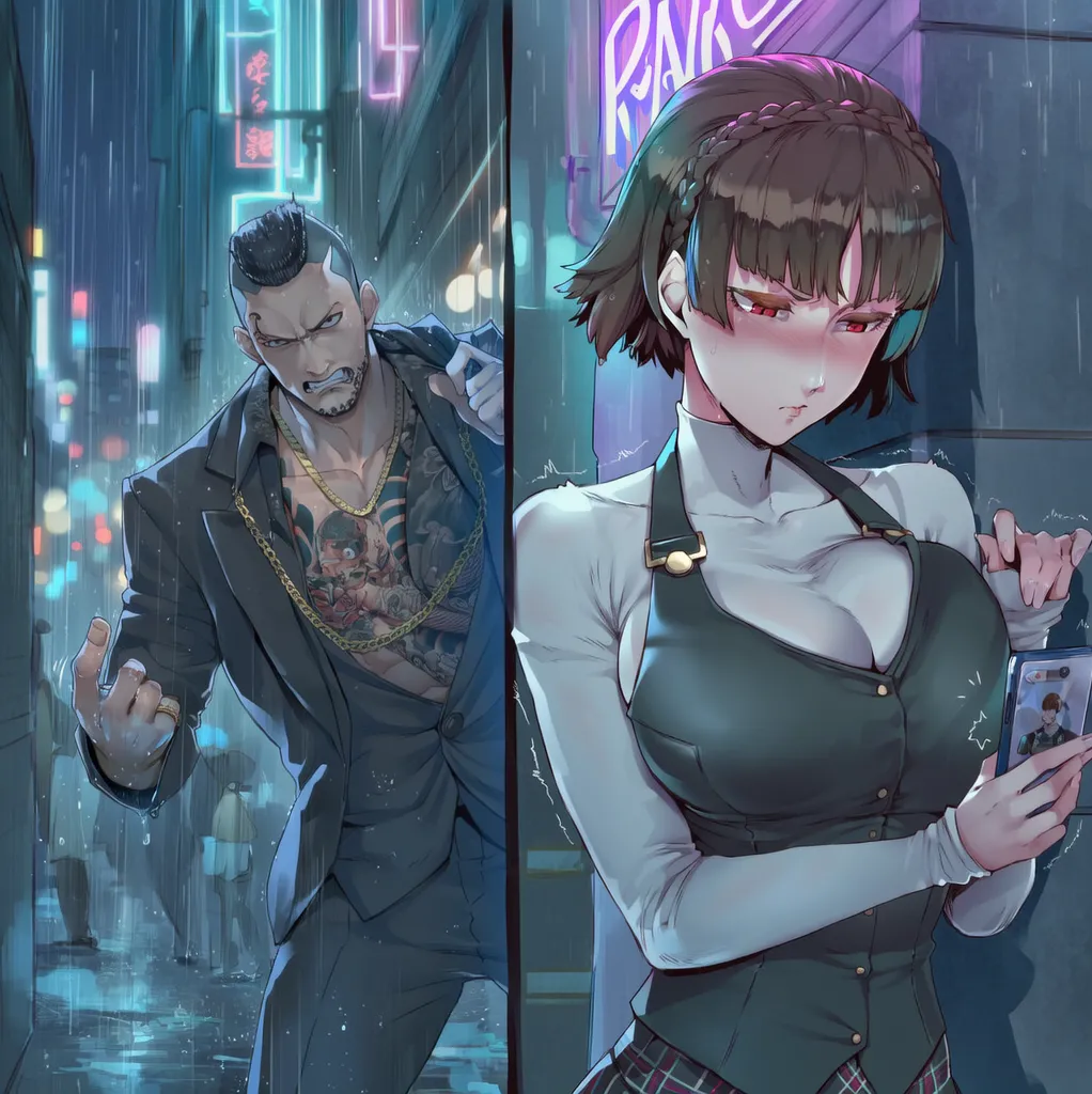 SunGodManGa Makoto Niijima Persona 5 604p - Image 35