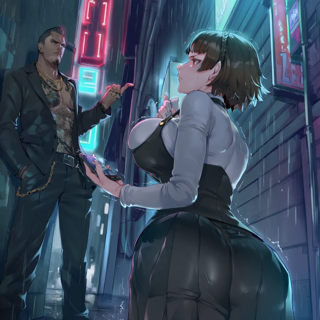 SunGodManGa Makoto Niijima Persona 5 604p - Image 37