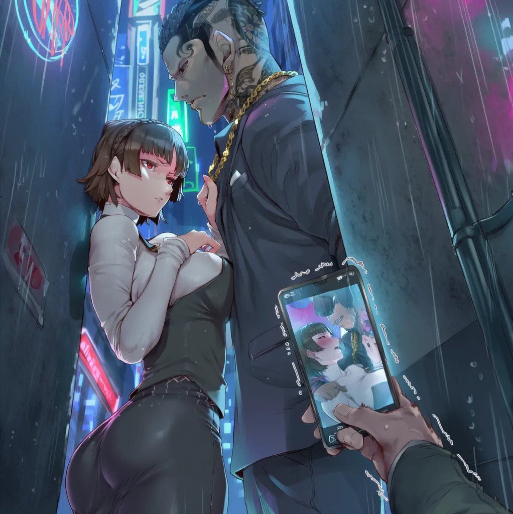 SunGodManGa Makoto Niijima Persona 5 604p - Image 39