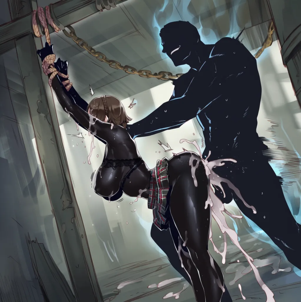SunGodManGa Makoto Niijima Persona 5 604p - Image 397