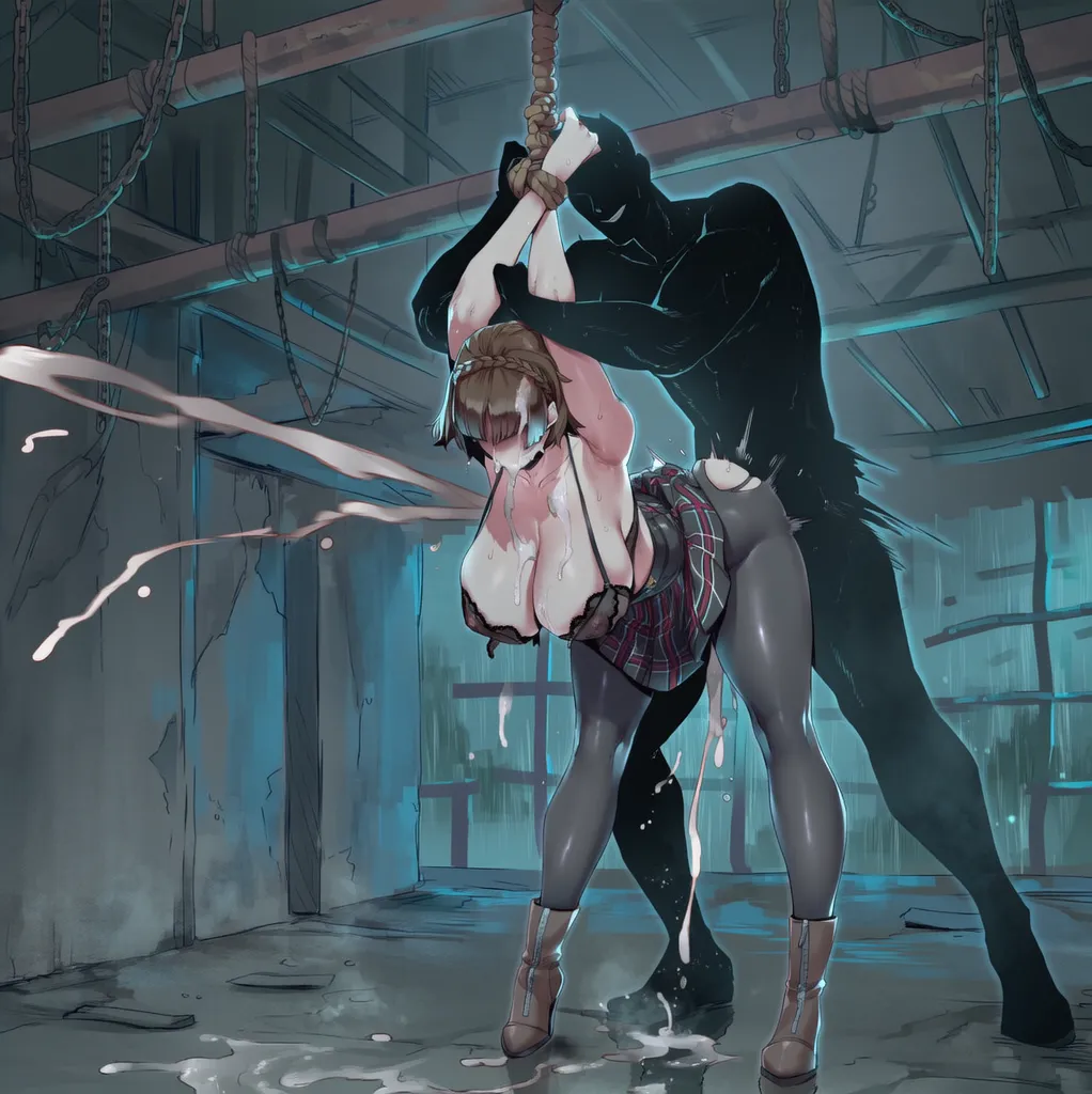 SunGodManGa Makoto Niijima Persona 5 604p - Image 398