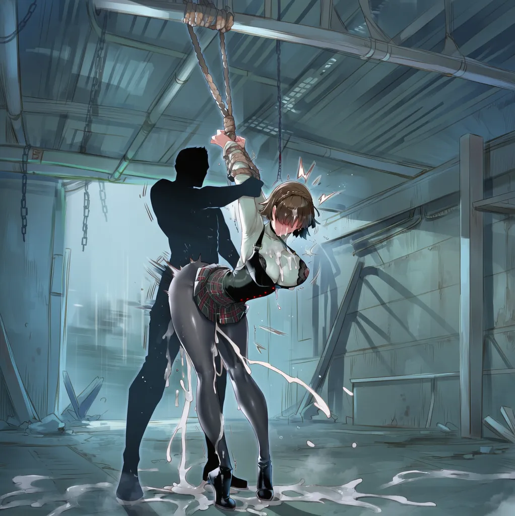 SunGodManGa Makoto Niijima Persona 5 604p - Image 405