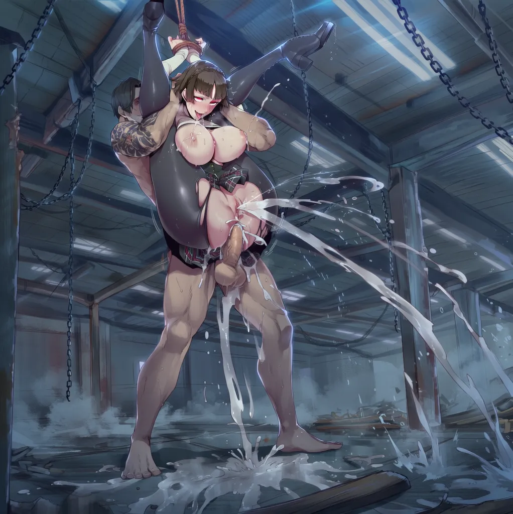 SunGodManGa Makoto Niijima Persona 5 604p - Image 554