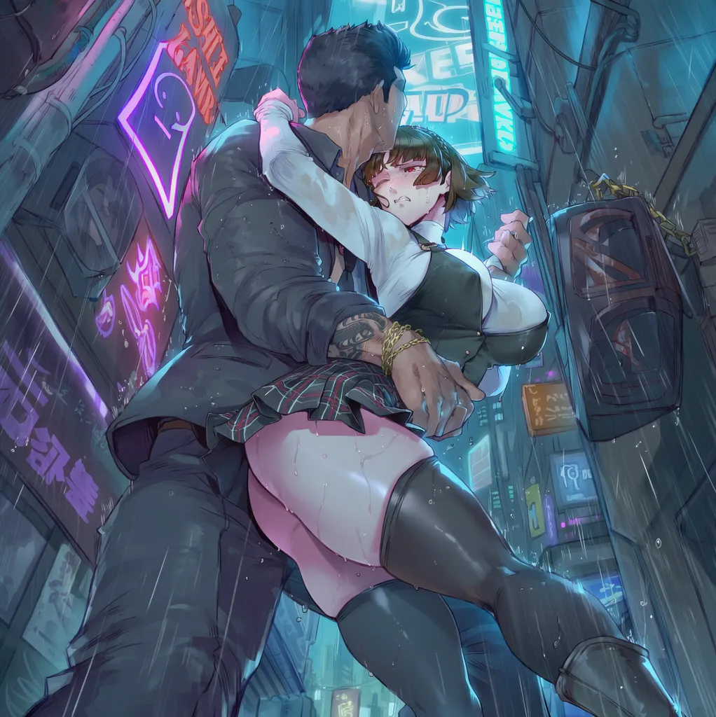 SunGodManGa Makoto Niijima Persona 5 604p - Image 56