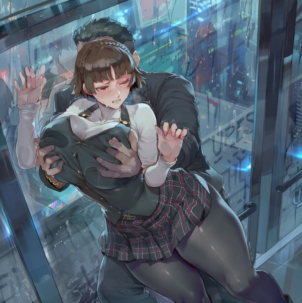 SunGodManGa Makoto Niijima Persona 5 604p - Image 60