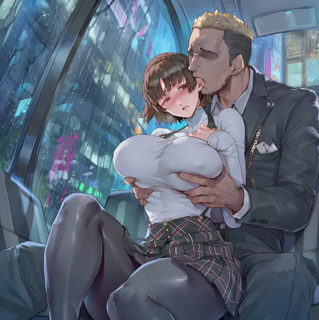 SunGodManGa Makoto Niijima Persona 5 604p - Image 63