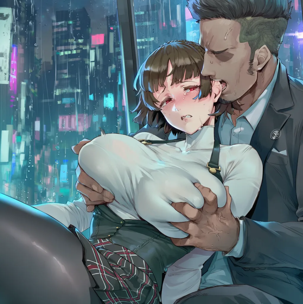 SunGodManGa Makoto Niijima Persona 5 604p - Image 64