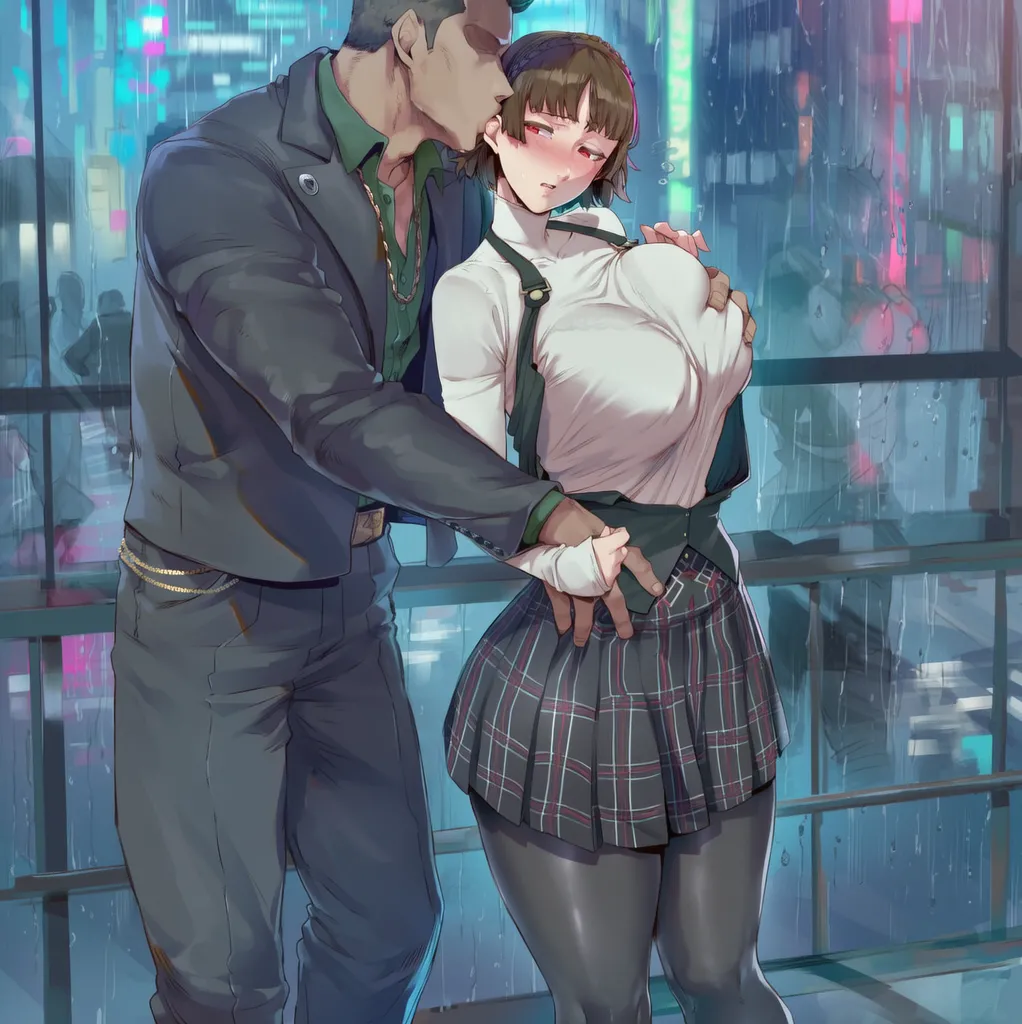 SunGodManGa Makoto Niijima Persona 5 604p - Image 66