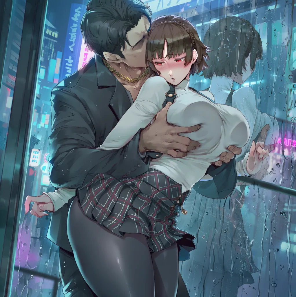 SunGodManGa Makoto Niijima Persona 5 604p - Image 67