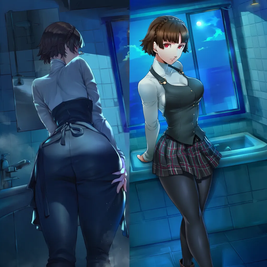 SunGodManGa Makoto Niijima Persona 5 604p - Image 7