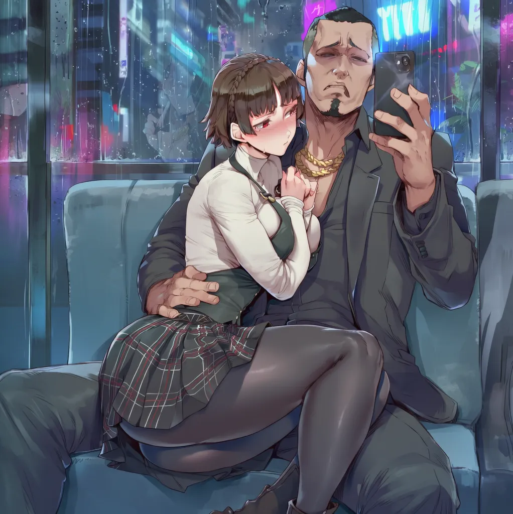 SunGodManGa Makoto Niijima Persona 5 604p - Image 71