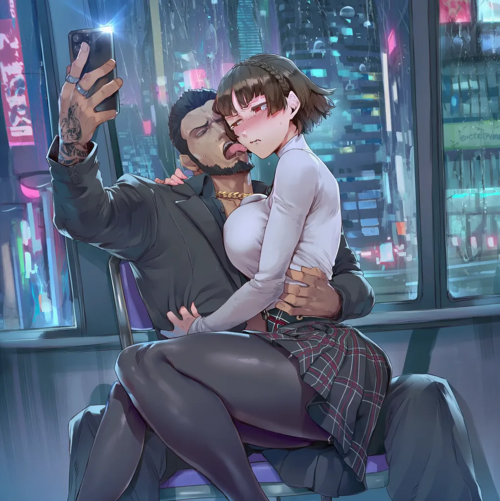SunGodManGa Makoto Niijima Persona 5 604p - Image 72