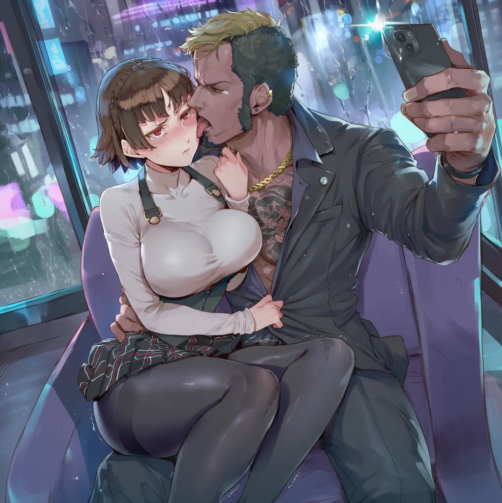SunGodManGa Makoto Niijima Persona 5 604p - Image 75