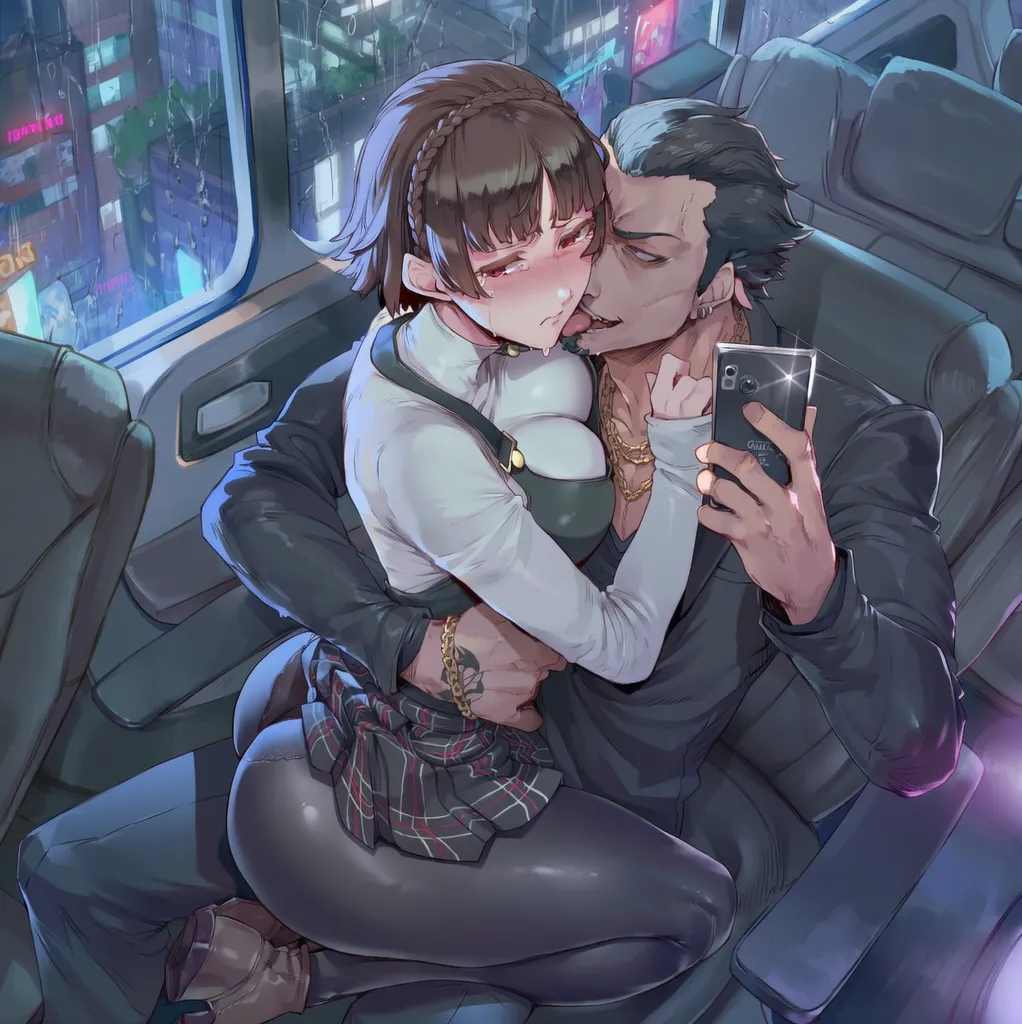 SunGodManGa Makoto Niijima Persona 5 604p - Image 77