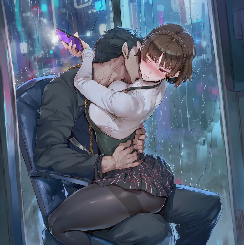 SunGodManGa Makoto Niijima Persona 5 604p - Image 78