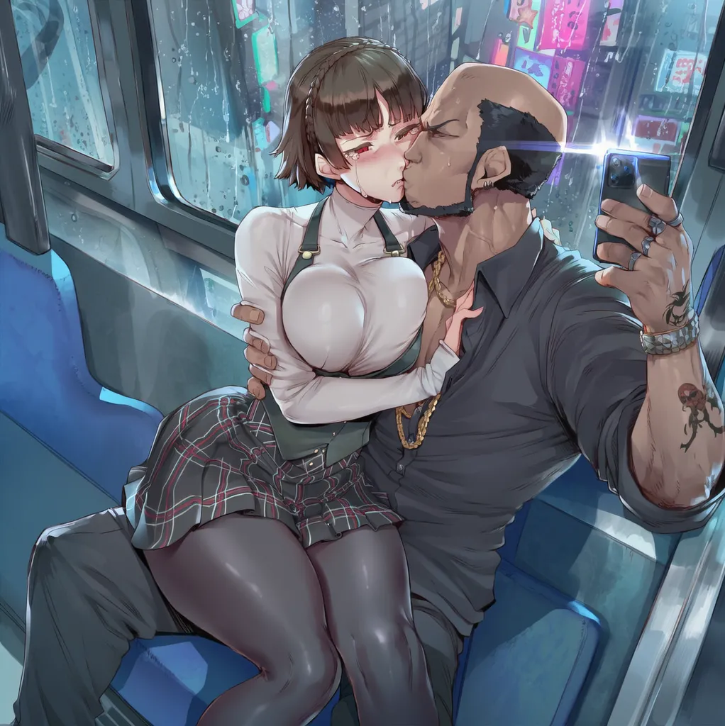 SunGodManGa Makoto Niijima Persona 5 604p - Image 85