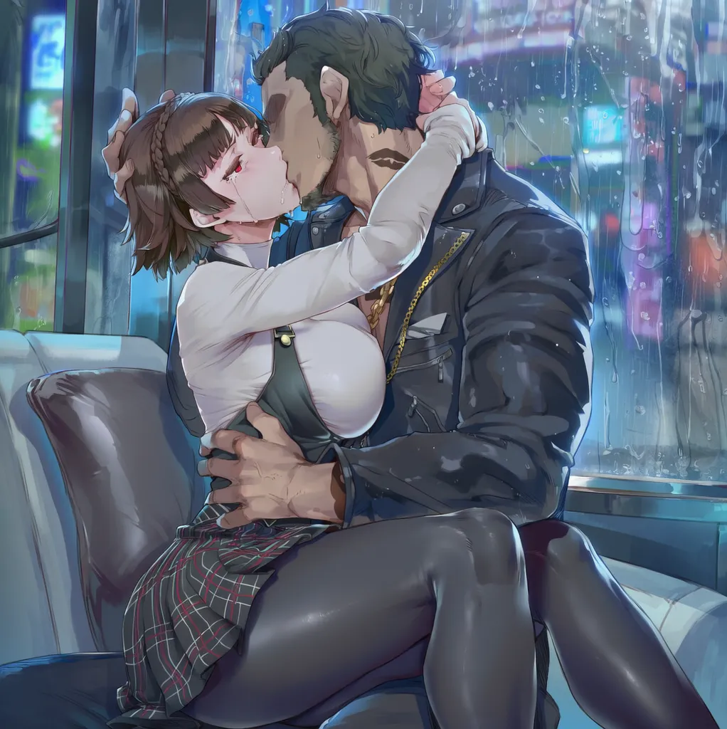 SunGodManGa Makoto Niijima Persona 5 604p - Image 89