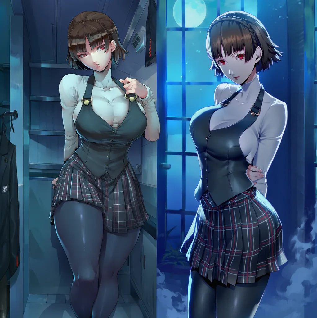 SunGodManGa Makoto Niijima Persona 5 604p - Image 9