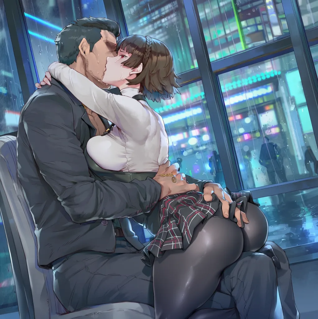 SunGodManGa Makoto Niijima Persona 5 604p - Image 90