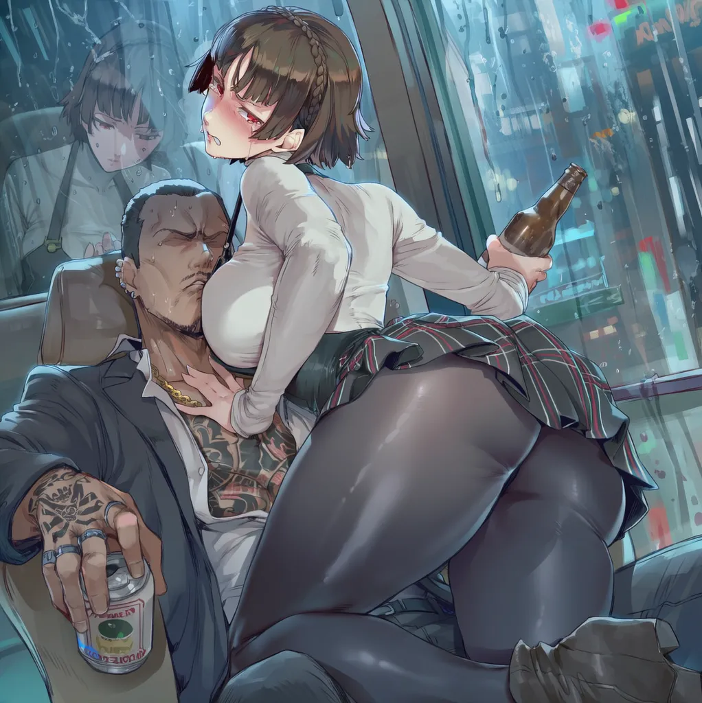 SunGodManGa Makoto Niijima Persona 5 604p - Image 93