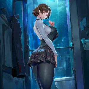 SunGodManGa Makoto Niijima Persona 5 604p - Page 3