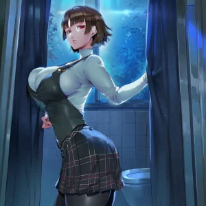SunGodManGa Makoto Niijima Persona 5 604p - Page 6