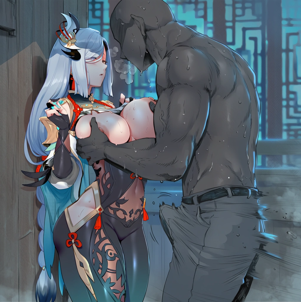 SunGodManGa Shenhe - Genshin Impact Patreon - Image 122