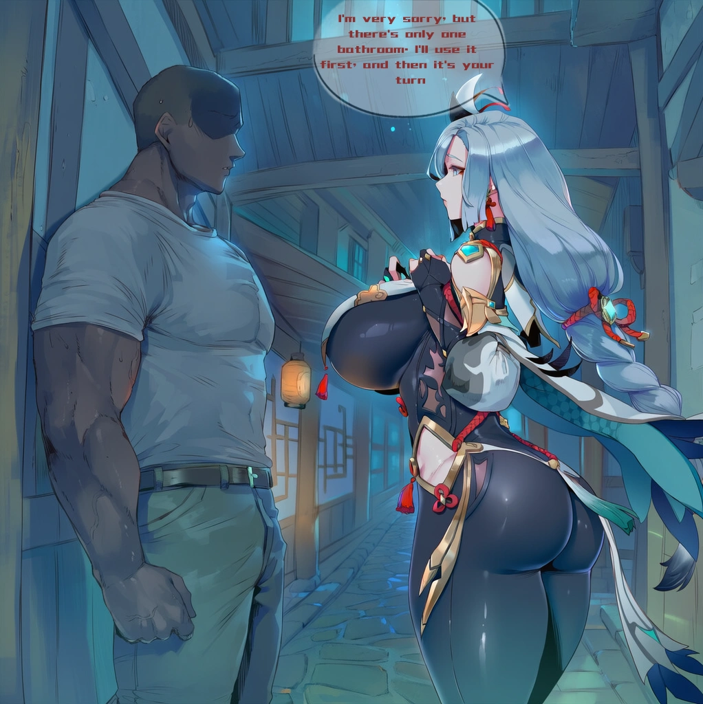 SunGodManGa Shenhe - Genshin Impact Patreon - Image 42