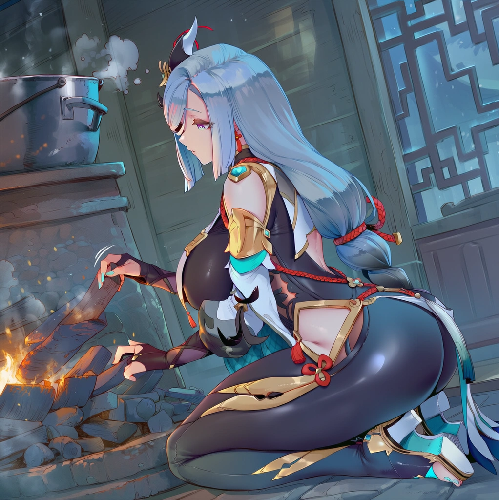 SunGodManGa Shenhe - Genshin Impact Patreon - Image 44
