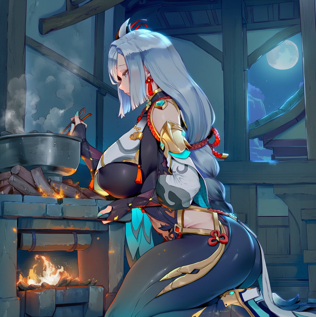 SunGodManGa Shenhe - Genshin Impact Patreon - Image 46