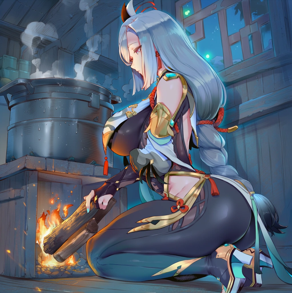 SunGodManGa Shenhe - Genshin Impact Patreon - Image 47