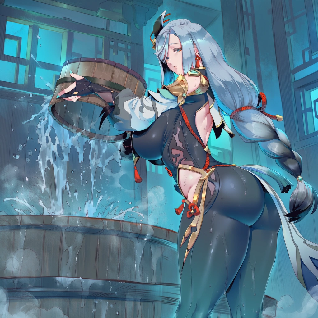 SunGodManGa Shenhe - Genshin Impact Patreon - Image 55