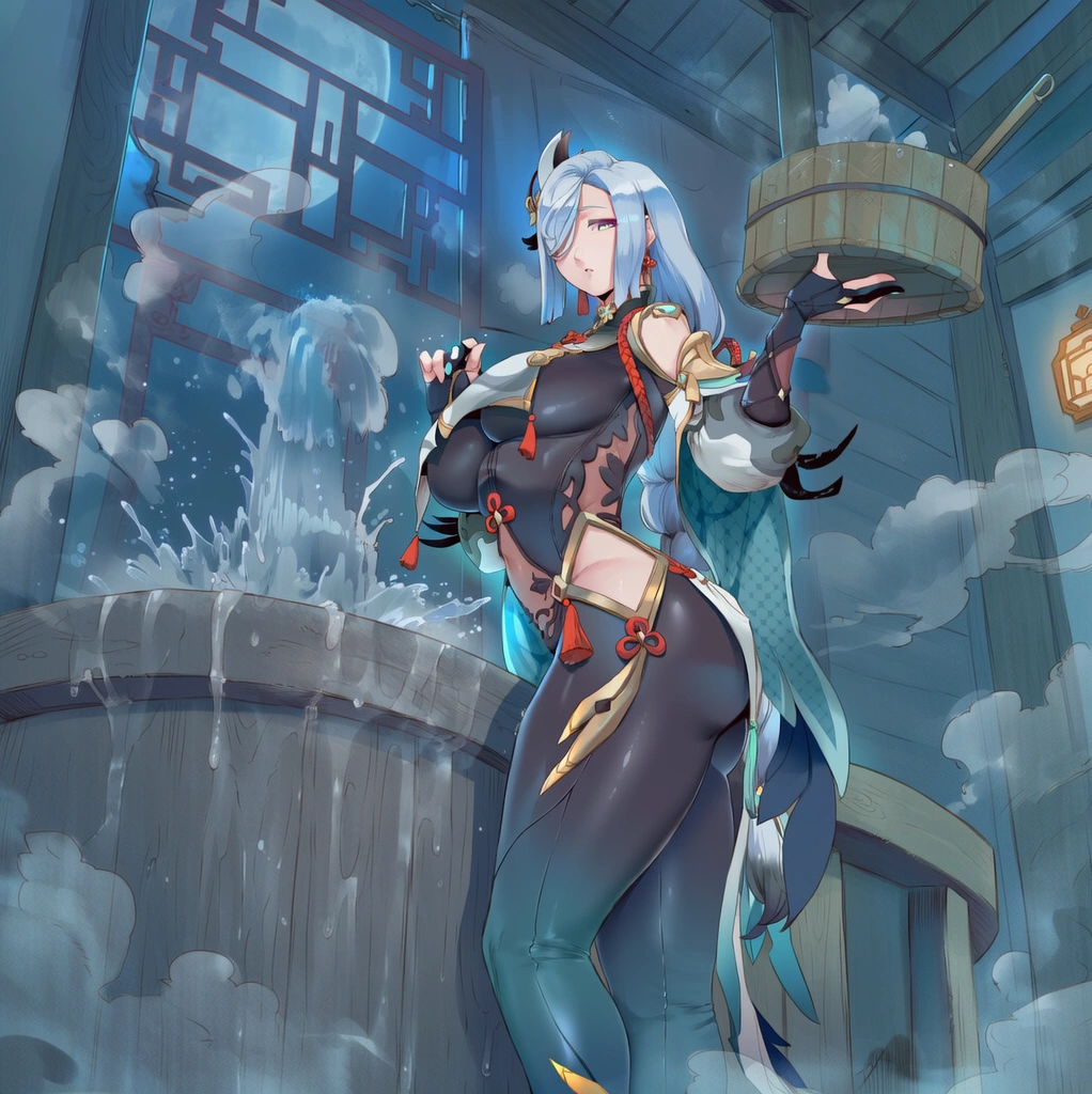 SunGodManGa Shenhe - Genshin Impact Patreon - Image 56
