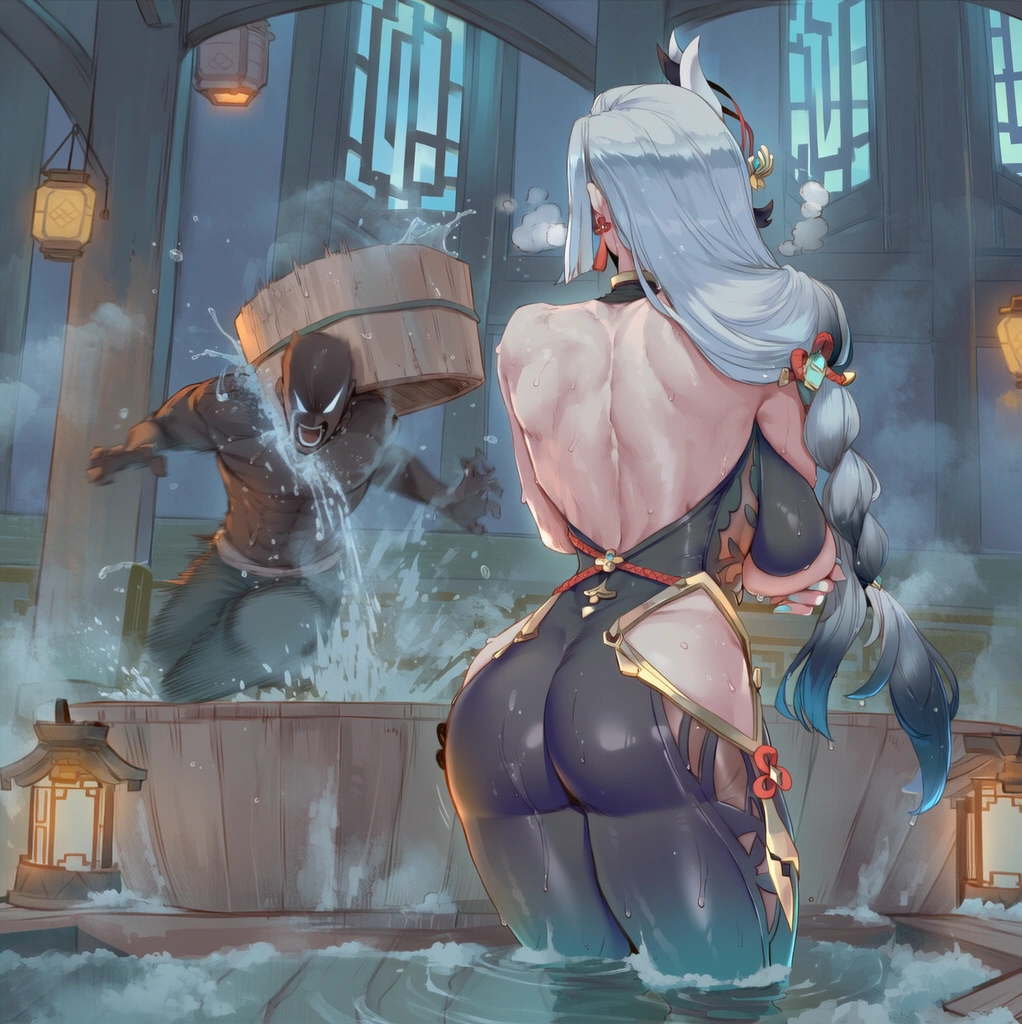 SunGodManGa Shenhe - Genshin Impact Patreon - Image 57
