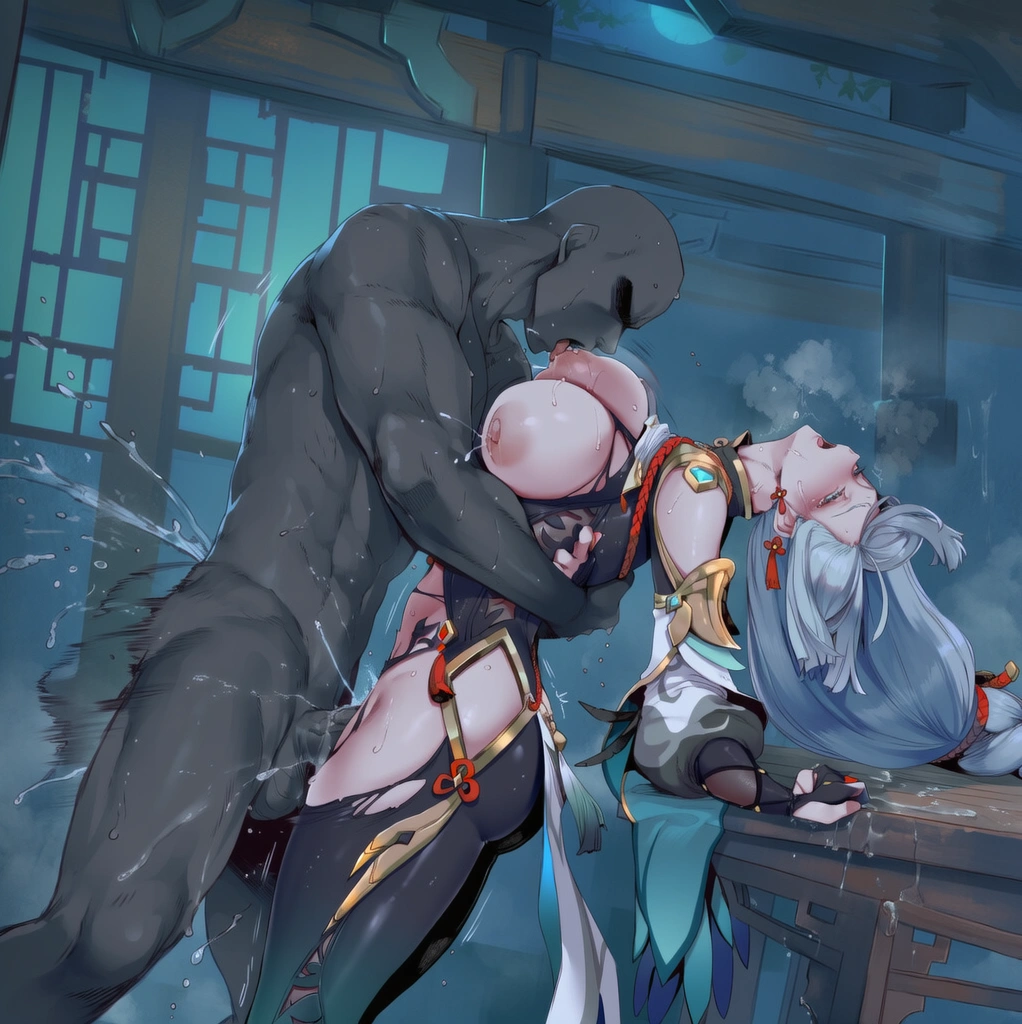 SunGodManGa Shenhe - Genshin Impact Patreon - Image 573