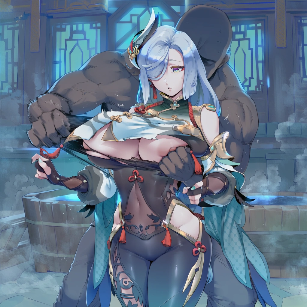 SunGodManGa Shenhe - Genshin Impact Patreon - Image 81