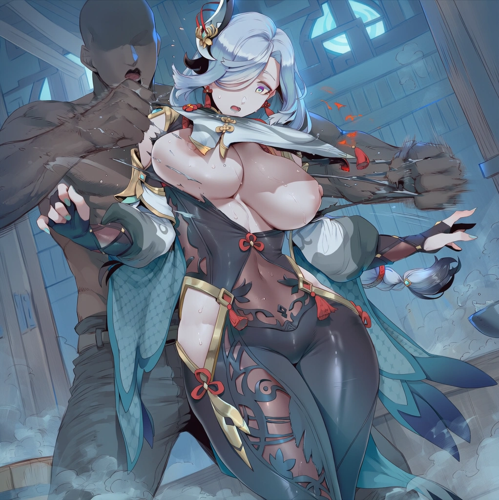 SunGodManGa Shenhe - Genshin Impact Patreon - Image 87