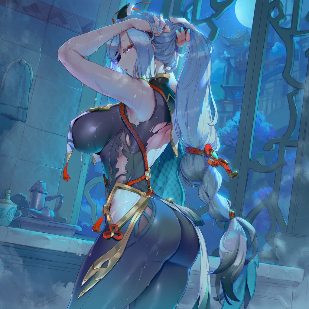 SunGodManGa Shenhe - Genshin Impact Patreon - Image 9