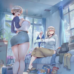 SunGodManGa Tsuki Uzaki Uzaki-chan Wants to Hang Out 564p - Page 20