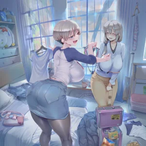 SunGodManGa Tsuki Uzaki Uzaki-chan Wants to Hang Out 564p - Page 22