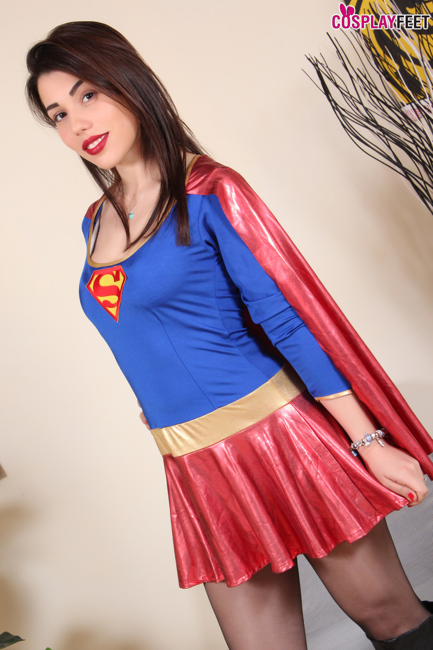 Super Girl Cosplay Feet - Image 1