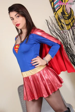 Super Girl Cosplay Feet - Page 3