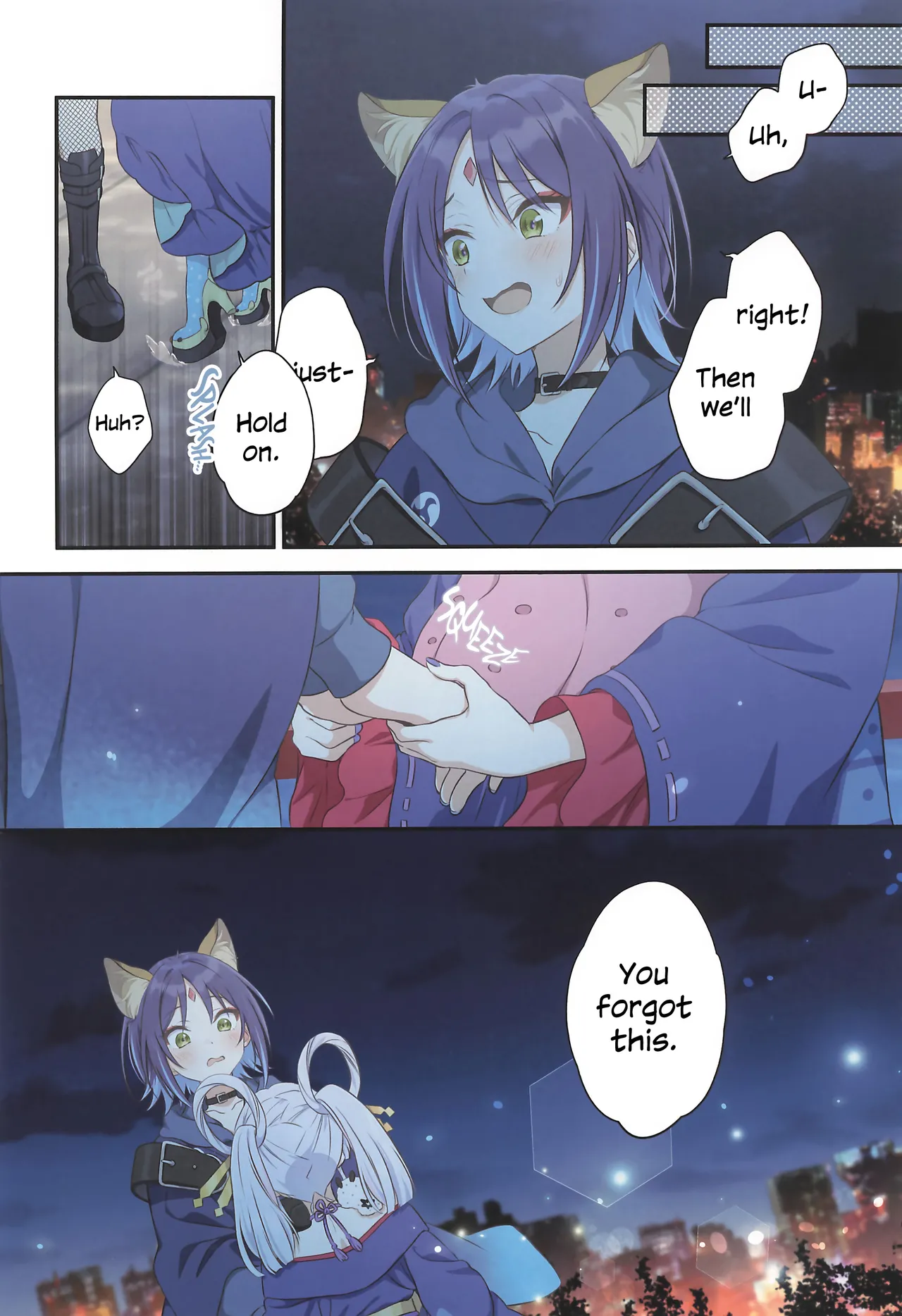 SUPER33 Fuwafuwa Palette HIRO Tsukuyomi de Yaccho to Akushu Tsukuyomi Yaccho Handshake Chou Kaguya-hime English - Image 13