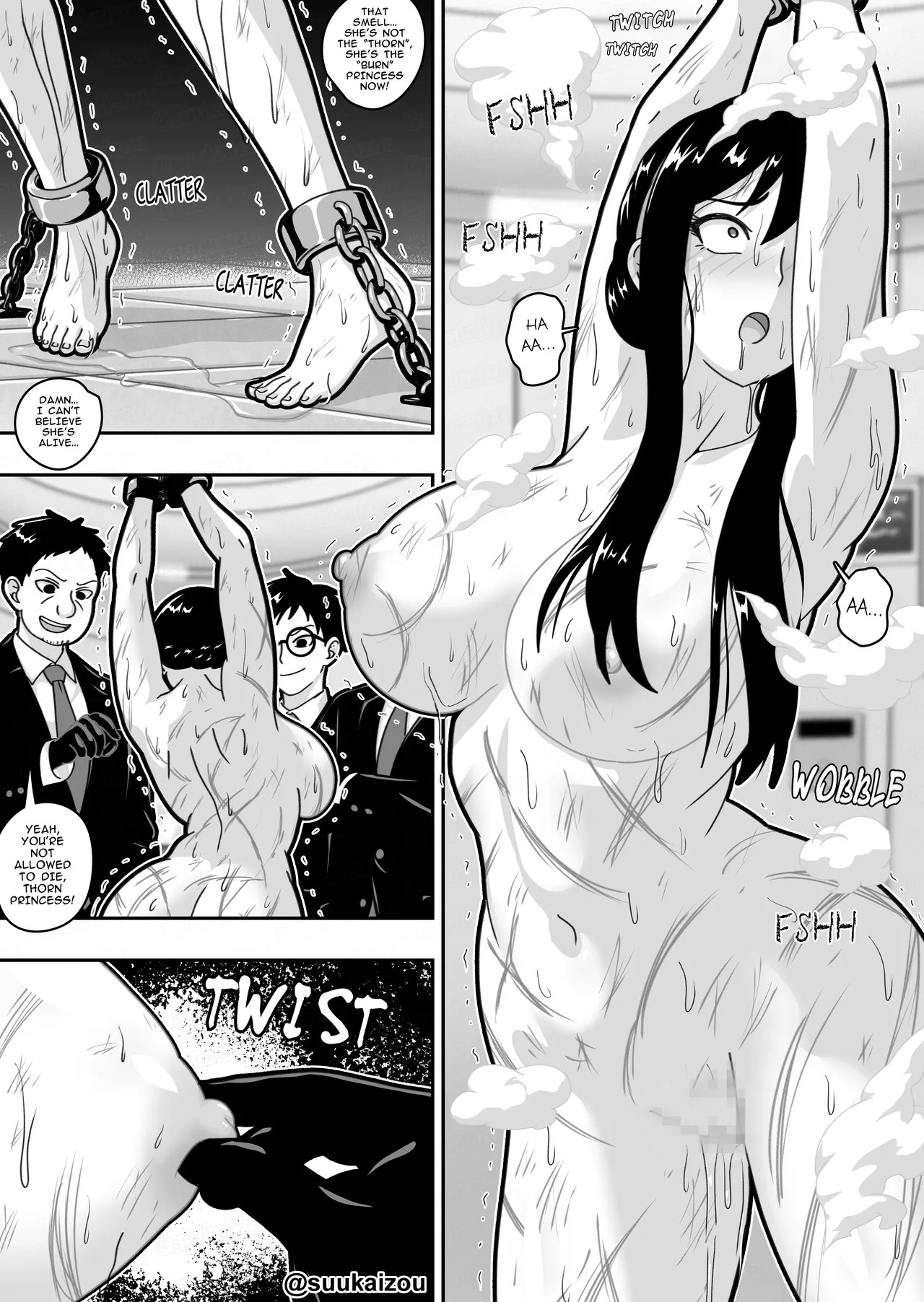 suukaizou Yor Forger erotic manga - Image 10