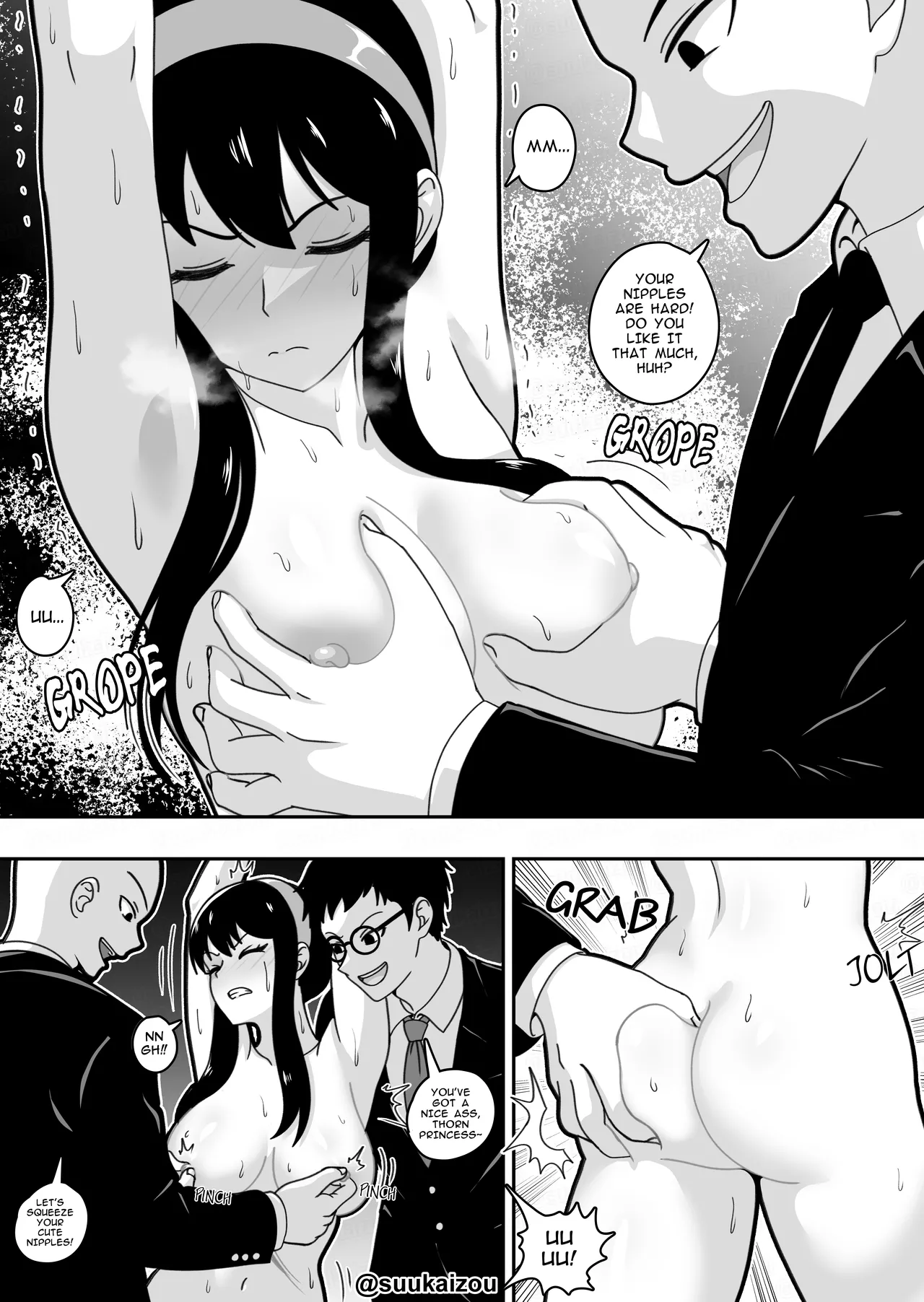 suukaizou Yor Forger erotic manga - Image 4